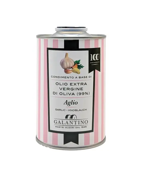 Olivolja i plåtburk 250 ml, Vitlök