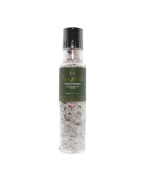 Tångsalt i kvarn 250 g, Timjan & rosmarin