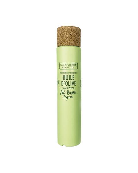 Olivolja 200 ml, Vitlök, basilika & pinjenötter