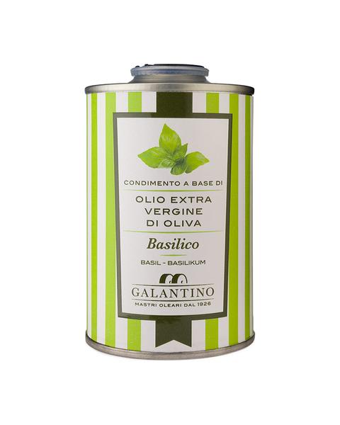 Olivolja i plåtburk 250 ml, Basilika